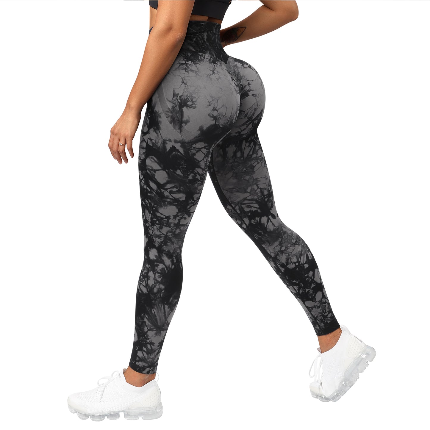 'GLOW 1/2' Seamless High Waisted Push Up Leggings