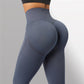 'GLOW 1/2' Seamless High Waisted Push Up Leggings