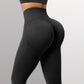 'GLOW 1/2' Seamless High Waisted Push Up Leggings