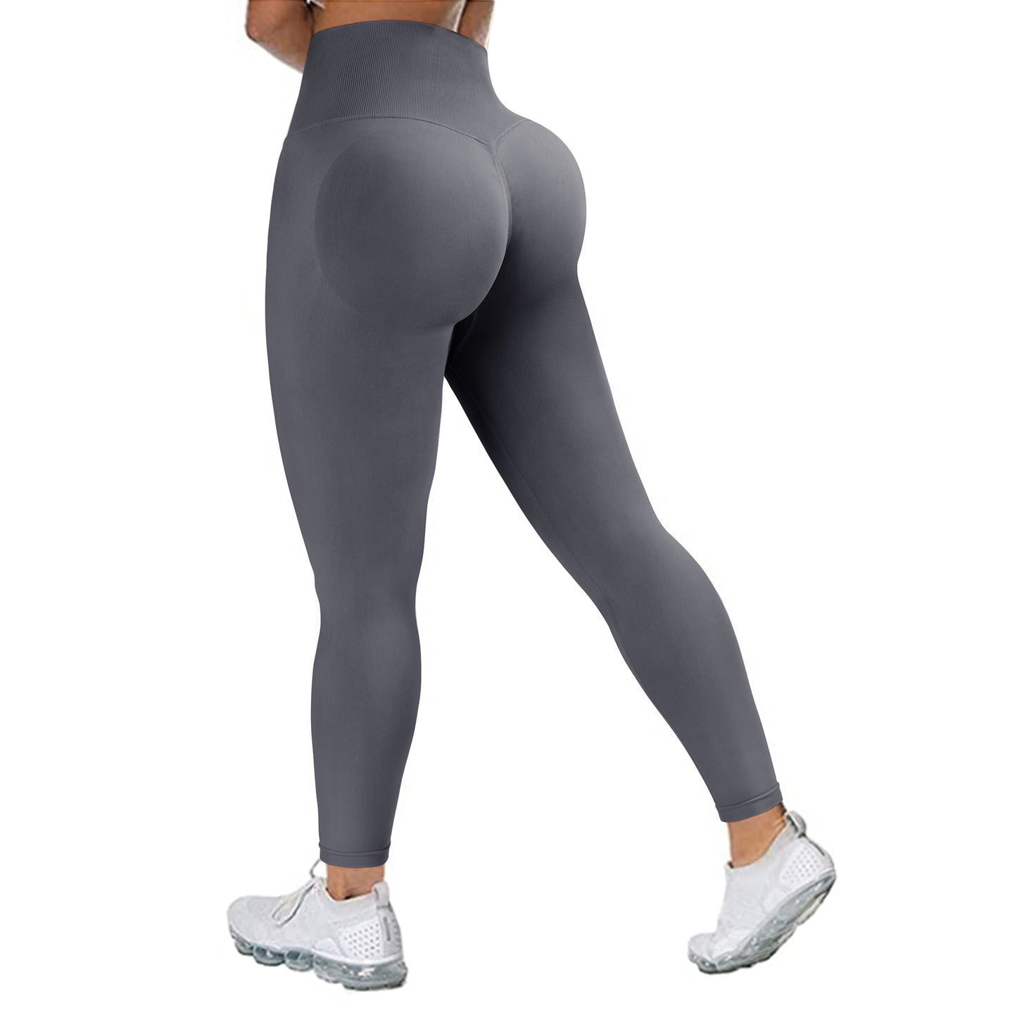 'GLOW 1/2' Seamless High Waisted Push Up Leggings