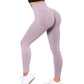 'GLOW 1/2' Seamless High Waisted Push Up Leggings