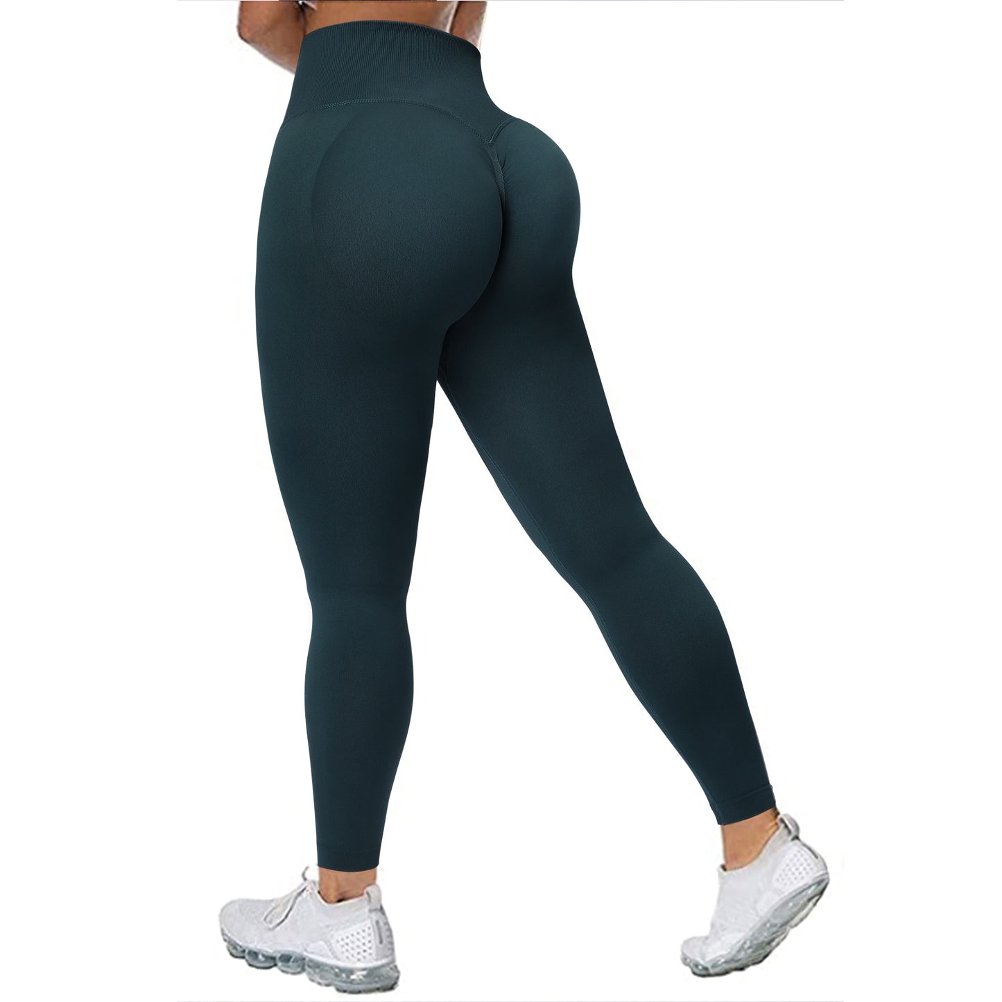 'GLOW 1/2' Seamless High Waisted Push Up Leggings