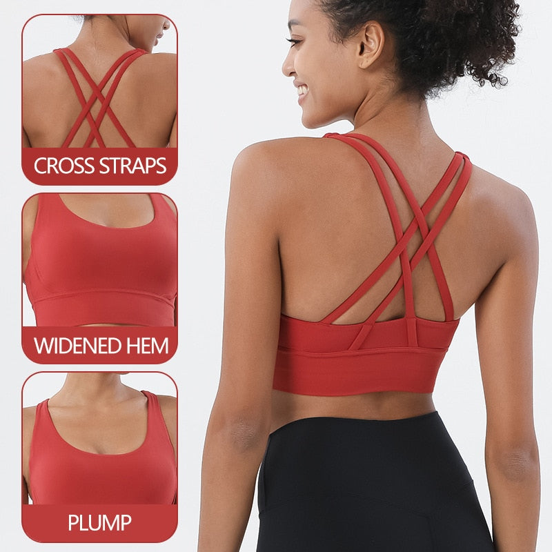 'RADIANCE 2/2' Breathable Fitness Yoga Sports Bra