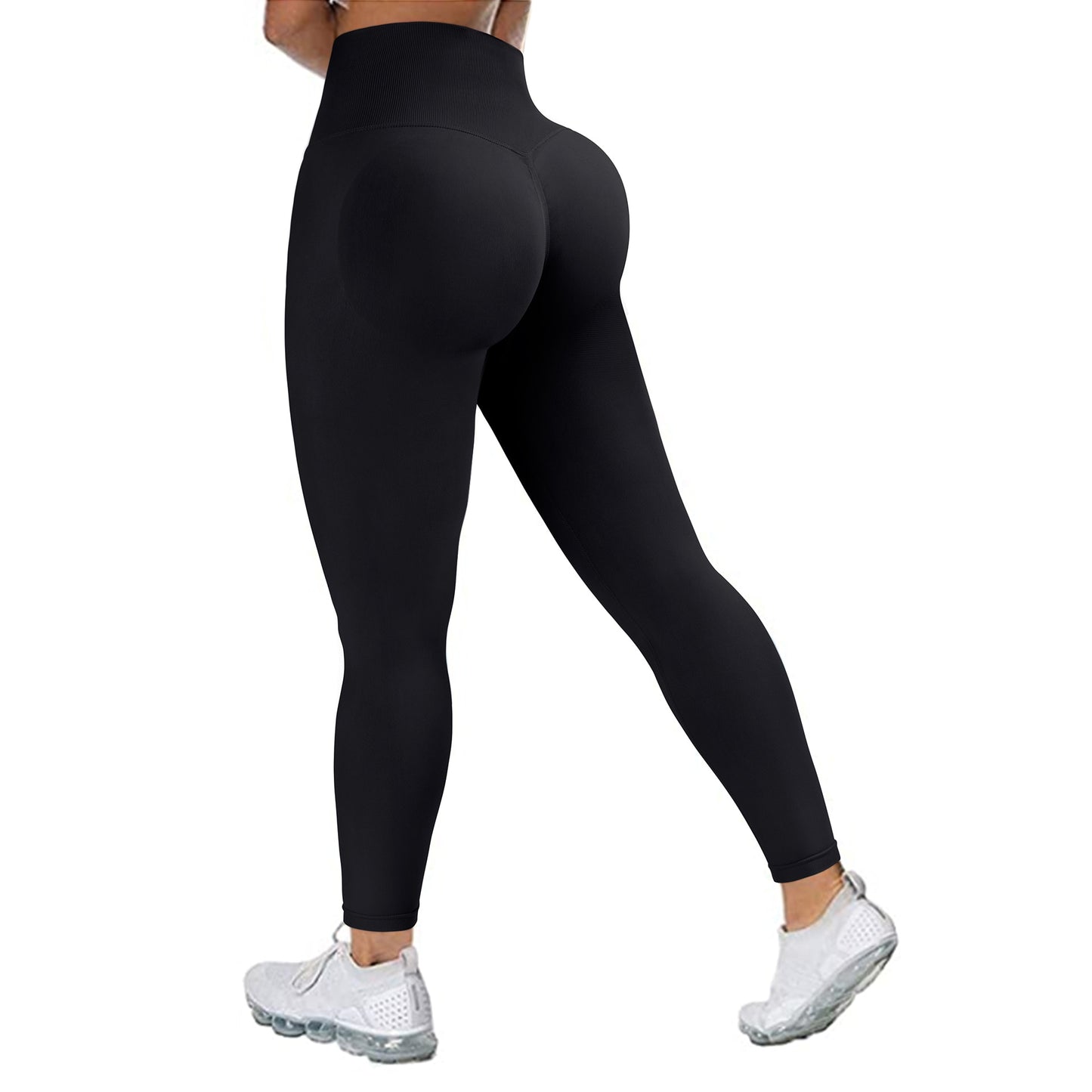 'GLOW 1/2' Seamless High Waisted Push Up Leggings