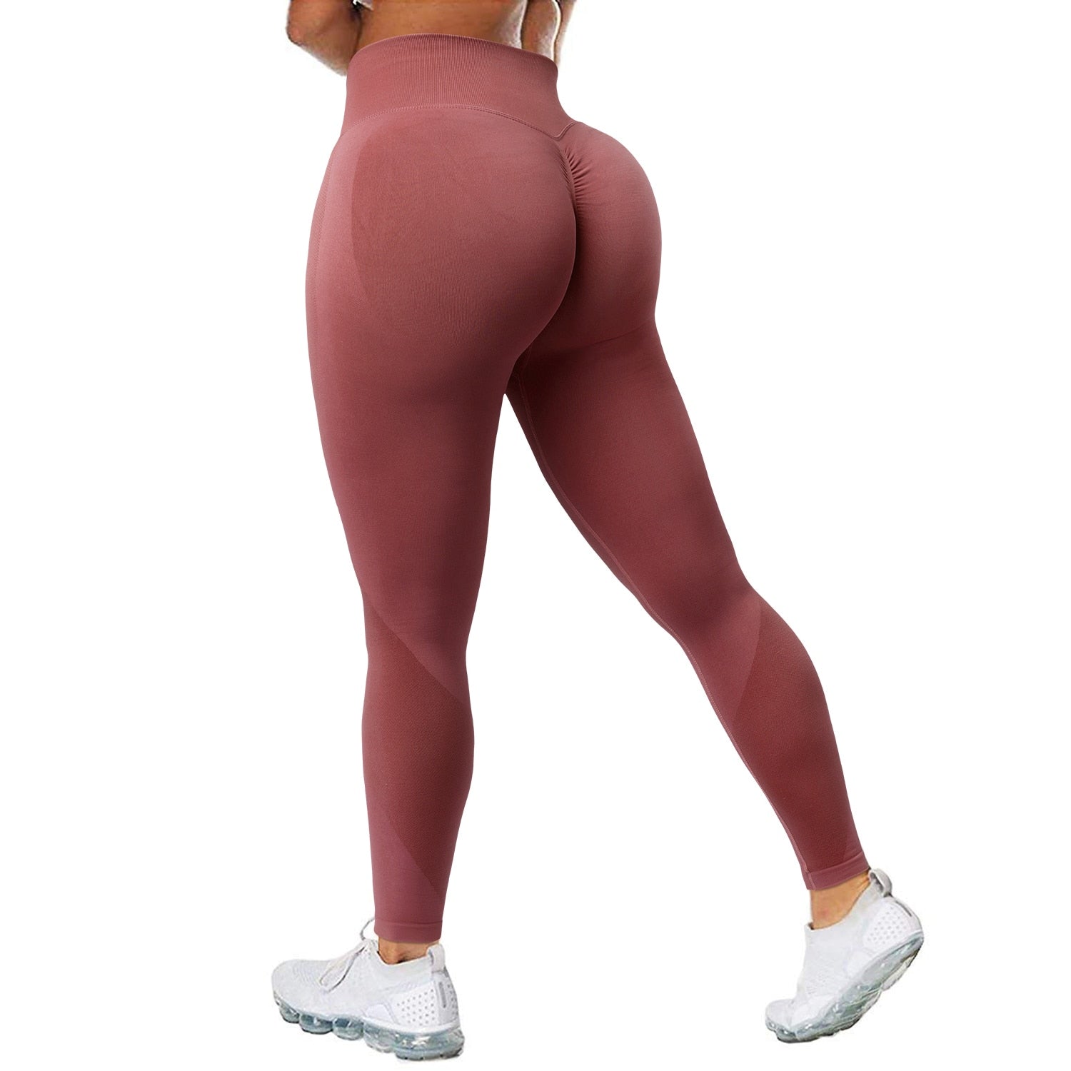 RUUHEE High Waist Seamless Bum Shaping Leggings For Women Push Up Fitness  Pants For Running, Gym, Yoga Solid Color Sportswear H1221 From Mengyang10,  $16.17