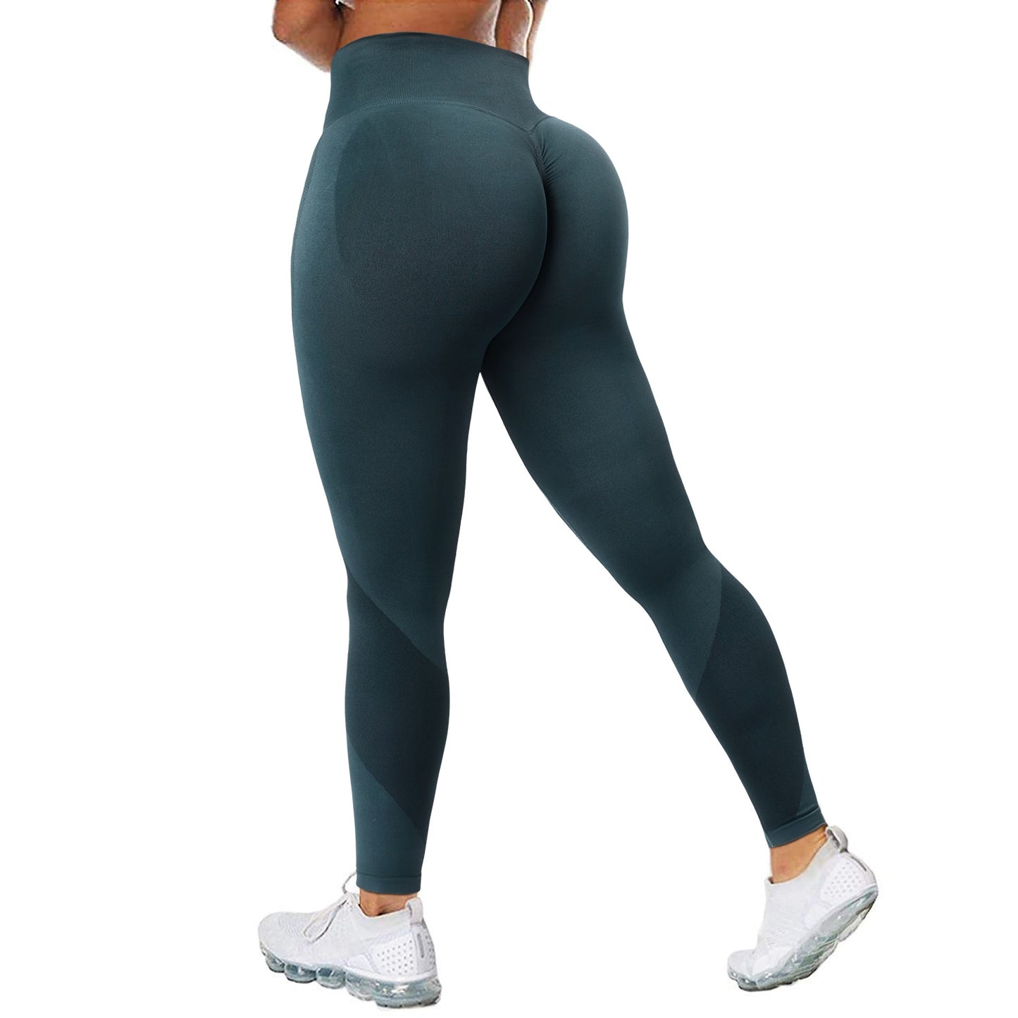 'GLOW 1/2' Seamless High Waisted Push Up Leggings