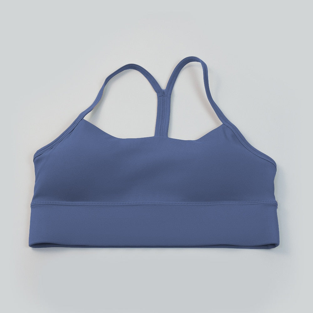 'GLOW 2/2' Padded Yoga Lightweight Sports Bra