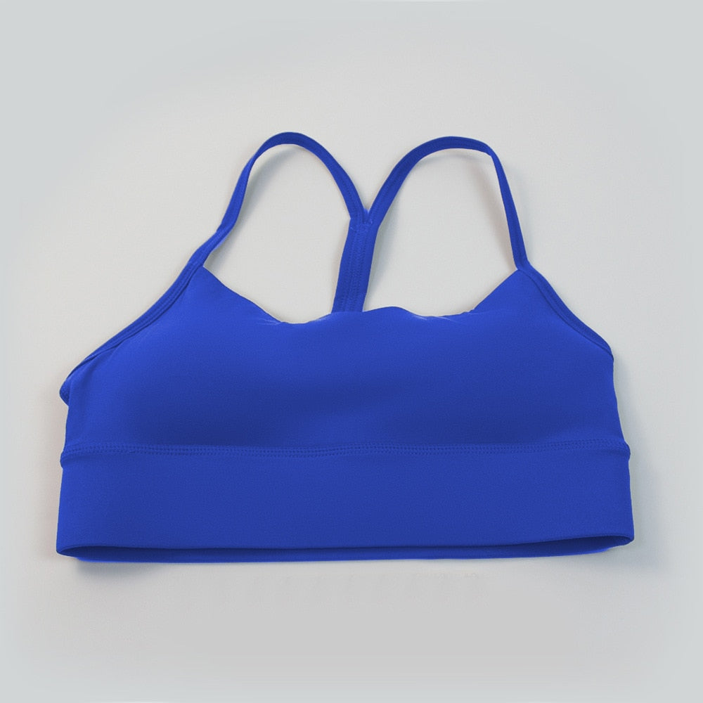 'GLOW 2/2' Padded Yoga Lightweight Sports Bra