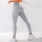 'GLOW 1/2' Seamless High Waisted Push Up Leggings