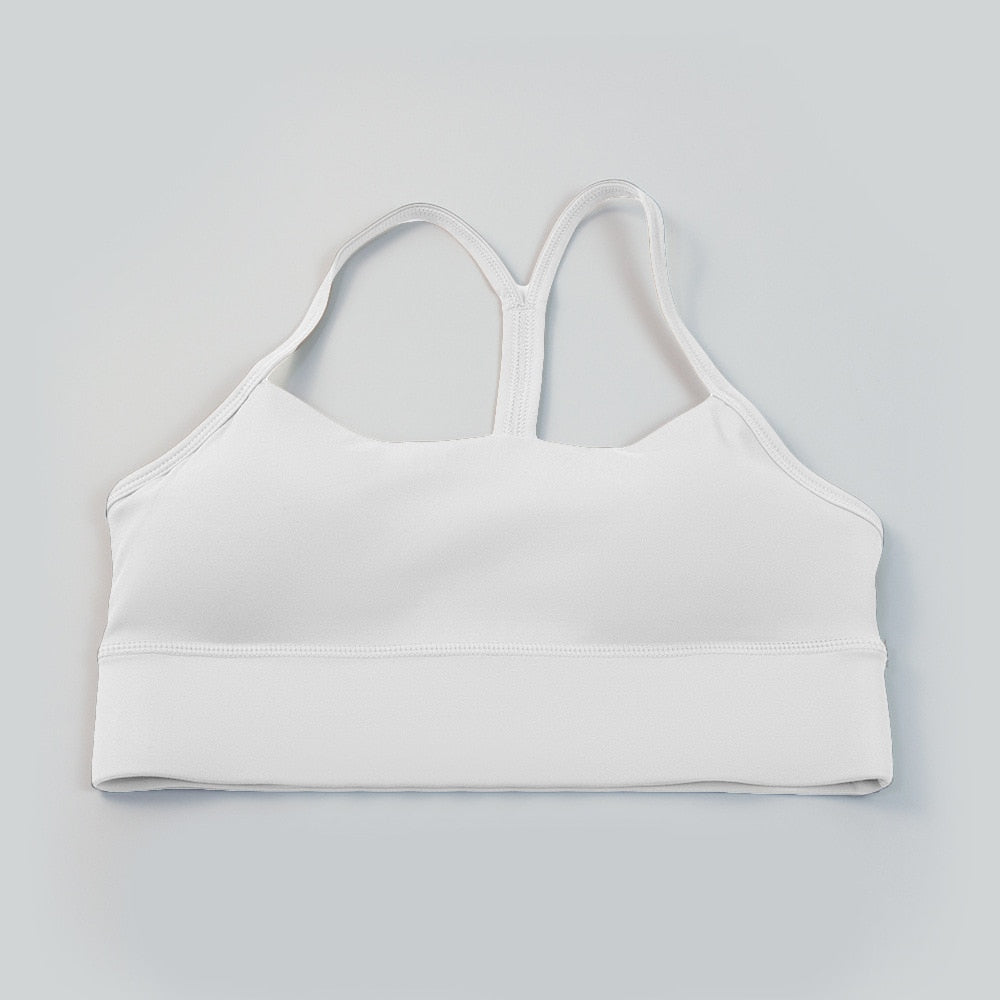 'GLOW 2/2' Padded Yoga Lightweight Sports Bra