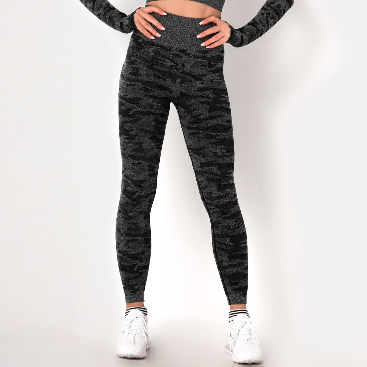 'CAMO' High Waist Gym Leggings